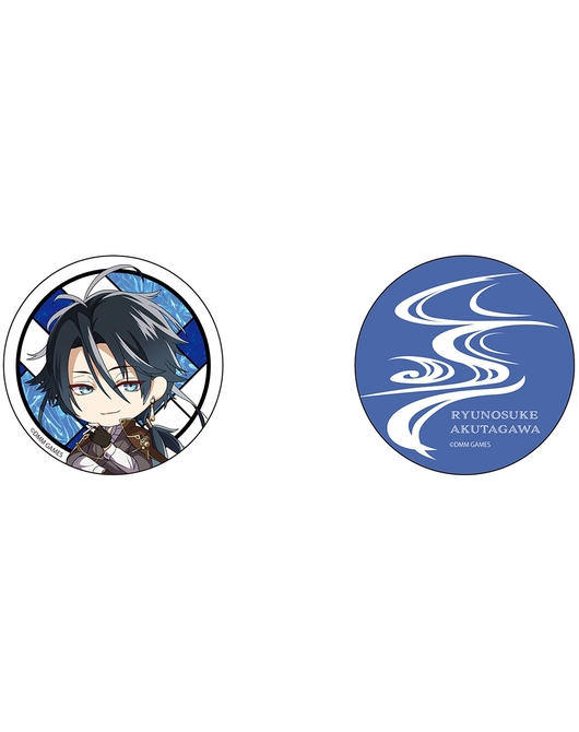 文豪とアルケミスト ねんどろいどぷらす 缶バッジセット 芥川龍之介