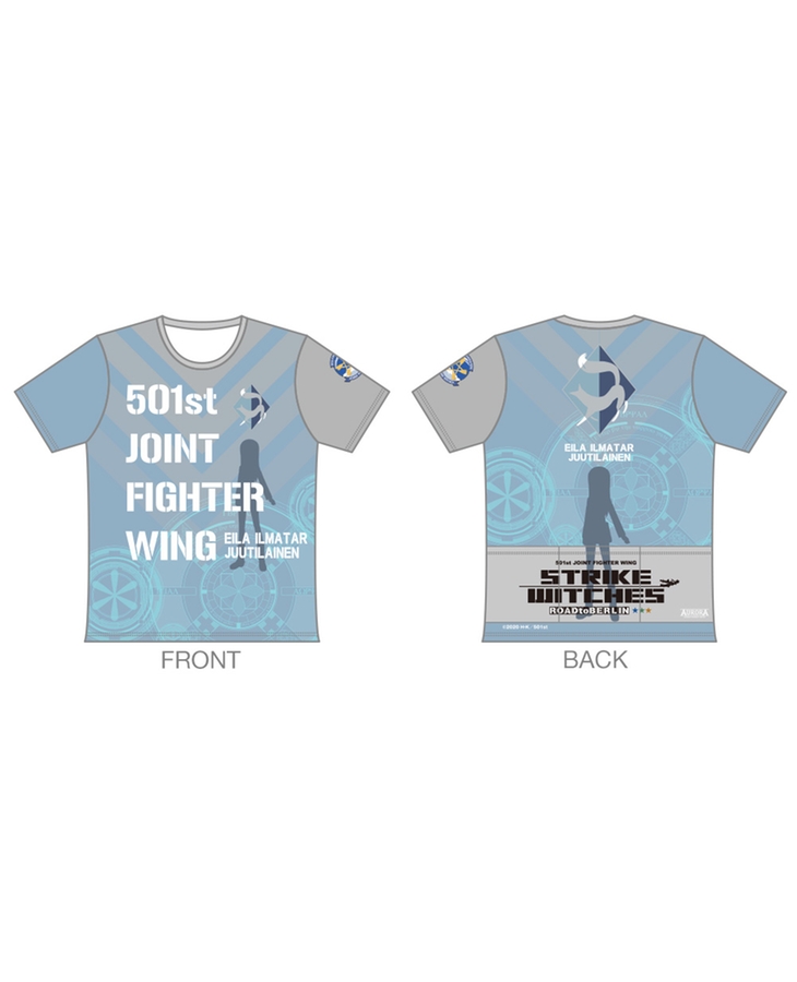 ストライクウィッチーズ ROAD to BERLIN ツーリングTシャツ【エイラ・イルマタル・ユーティライネンVer.】