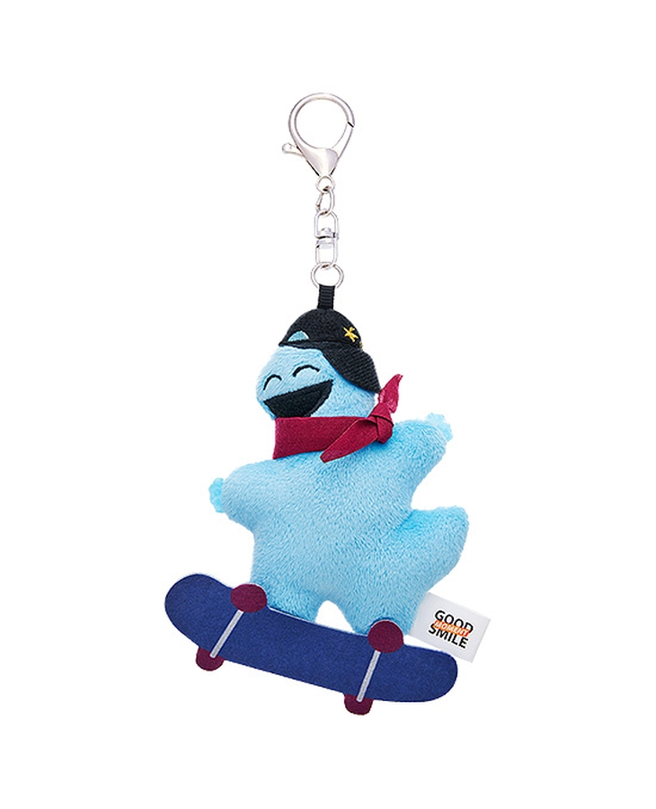 Gal & Dino Plushie Keychain Skateboard
