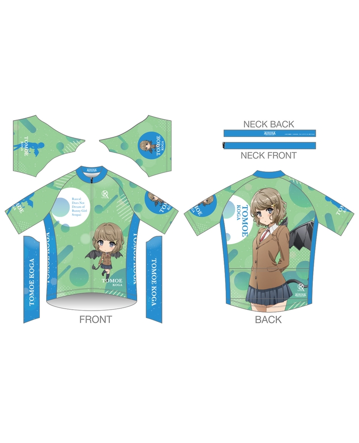 青春ブタ野郎はバニーガール先輩の夢を見ない サイクルジャージ【古賀朋絵Ver.】