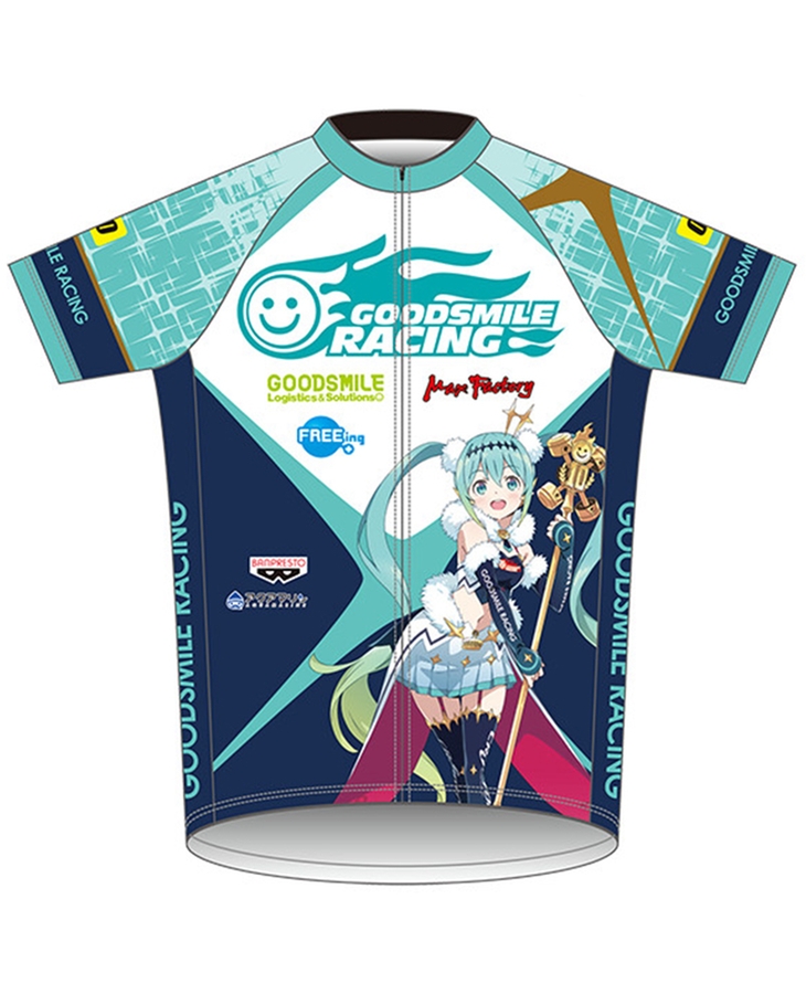 【楽天カード分割】 EDGE 2018 レーシングミク サイクルジャージ Ver.（再販）／ SHOP ONLINE GOODSMILE | Sサイズ ウェア