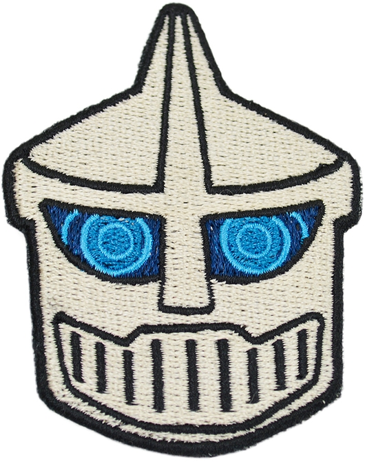 Godzilla Singular Point Jet Jaguar Icon Embroidered Sticker