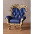 PARDOLL Antique Chair: Indigo