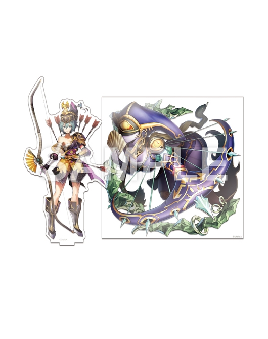 【共襲スタンプ缶バッジ対象商品】メギド72 ヴィータ＆メギド体アクリルセット 祖14 レラジェ（ラッシュ）