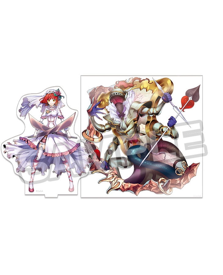 【共襲スタンプ缶バッジ対象商品】メギド72 ヴィータ＆メギド体アクリルセット 祖16 ゼパル