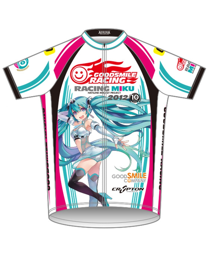 今ならほぼ即納！ サイクルジャージ レーシングミク GTプロジェクト 初音ミク 2012 ウェア