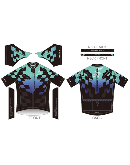 OHMEst.GRANDE Cycling Jersey: 2051 Summer Model (Painless/Umeichimatsu)(Rerelease)