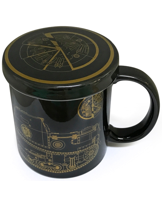 ガールズ＆パンツァー 蓋つきマグ アンツィオ高校