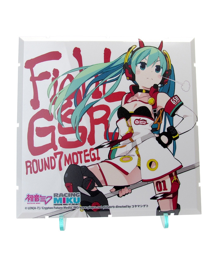 Dioramansion 150: Racing Miku Pit 2020 Optional Panel Rd.7 MOTEGI