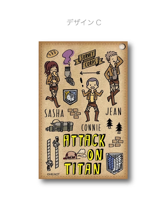 「進撃の巨人」パスケース PlayP-C