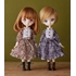 Harmonia humming Special Outfit Series (Flower Print Dress/Blue) Designed by SILVER BUTTERFLY