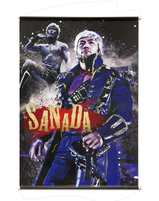 新日本プロレス B2タペストリー SANADA 2020