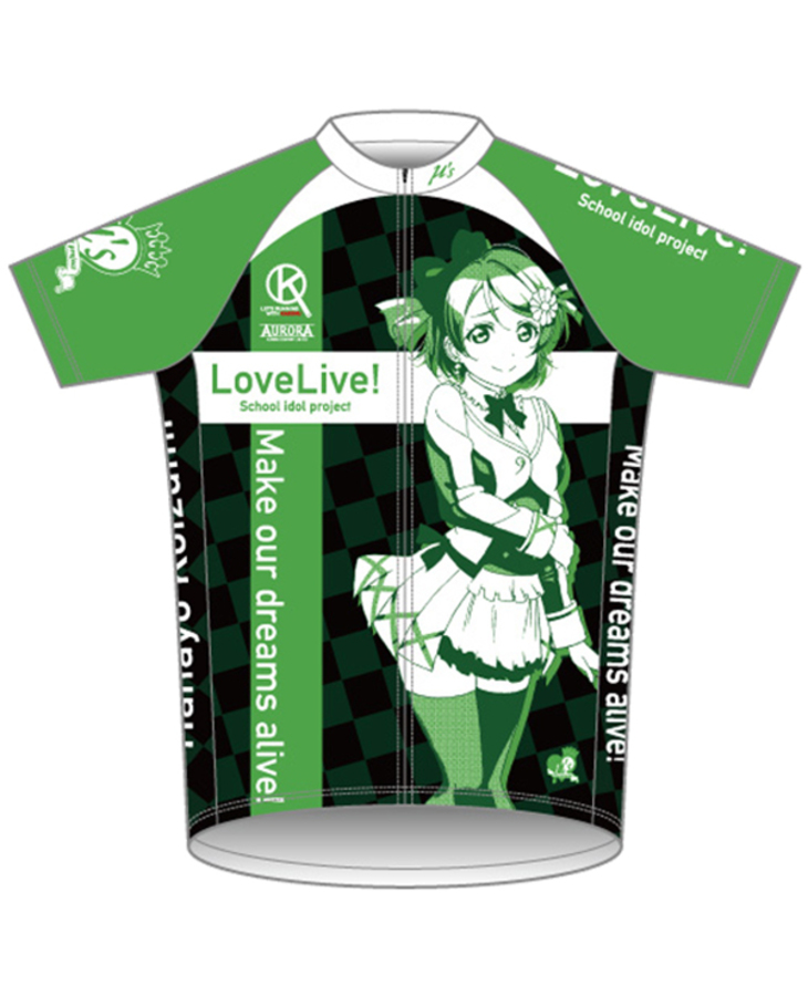 「ラブライブ！」サイクルジャージ【小泉花陽 2nd.Ver.】