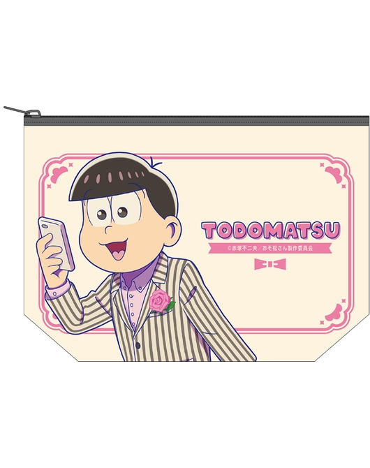 おそ松さん フルグラフィックポーチ トド松