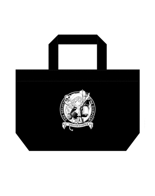 Washed Canvas Tote Bag With Original Illustration