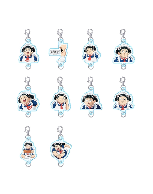 Me & Roboco Collectible Connecting Acrylic Keychains