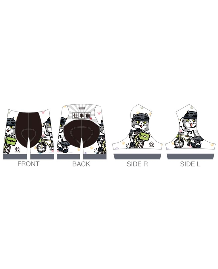 仕事猫 サイクルパンツ（再販）／ Sサイズ | GOODSMILE ONLINE SHOP