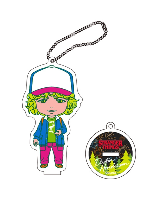 Stranger Things ねんどろいどぷらす レトロデザインアクリルキーチェーン ダスティン (Japan Ver.)