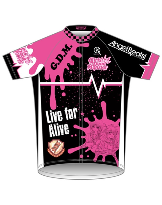 「Angel Beats!」サイクルジャージ【Gldemo Ver.】