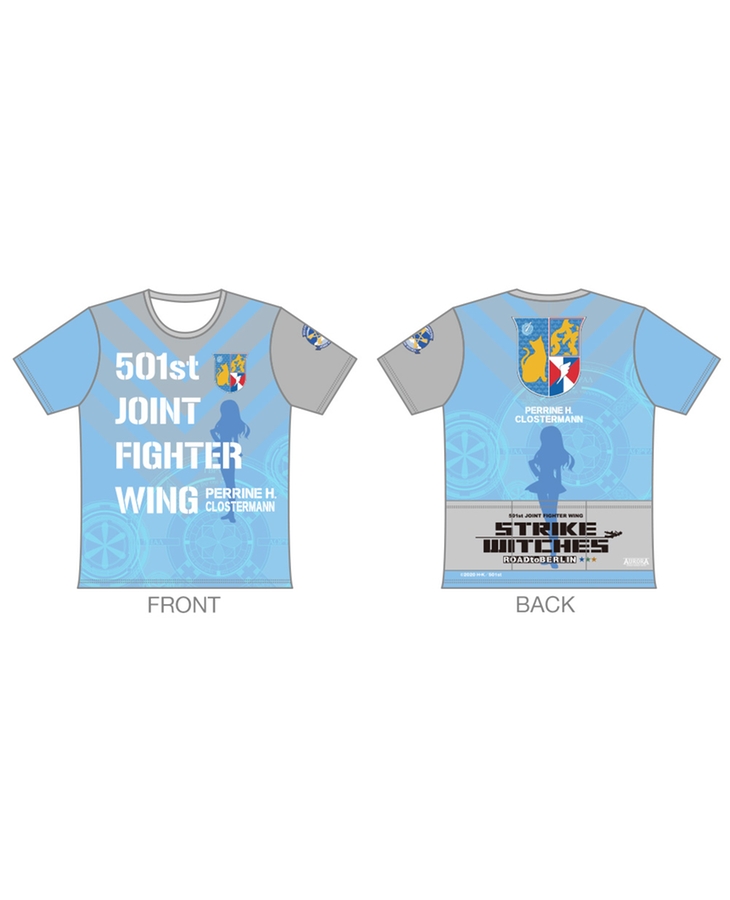 ストライクウィッチーズ ROAD to BERLIN ツーリングTシャツ【ペリーヌ・クロステルマンVer.】