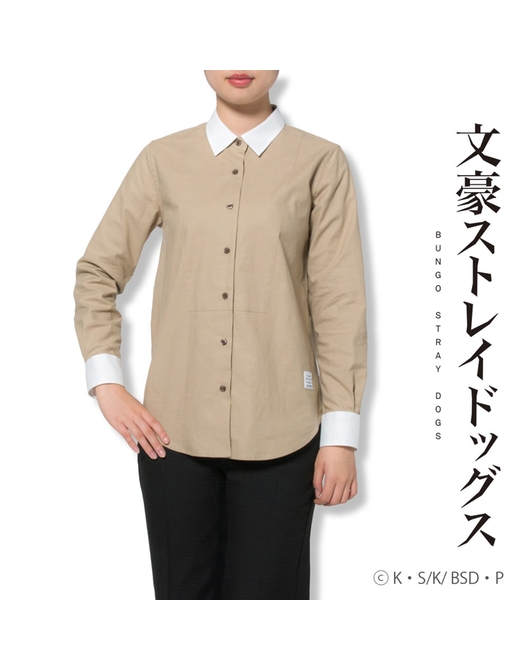 文豪ストレイドッグス レディースシャツ 江戸川乱歩MODEL