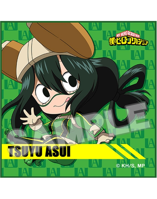 僕のヒーローアカデミア ねんどろいどぷらす ミニタオル 蛙吹梅雨