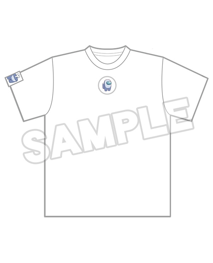 Among Us ねんどろいどぷらす Tシャツ Crewmate White