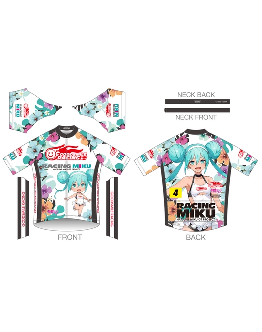 サイクルジャージ レーシングミク 2022 Tropical Maid Ver.（再販）