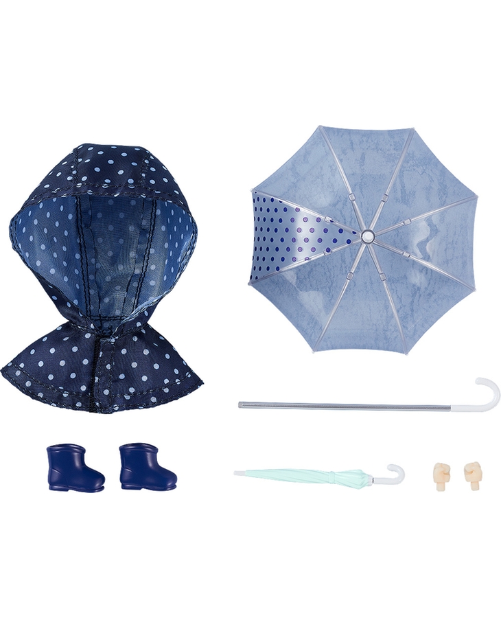 Nendoroid Doll: Outfit Set (Rain Poncho - Polka Dots)