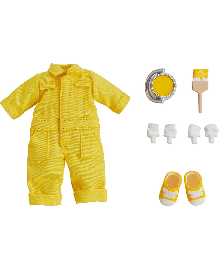 Nendoroid Doll: Outfit Set (Colorful Coveralls - Yellow)