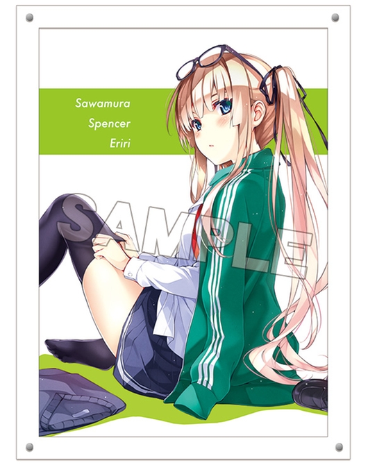 冴えない彼女の育てかた Fine B4ハイレゾアクリルアート 澤村・スペンサー・英梨々