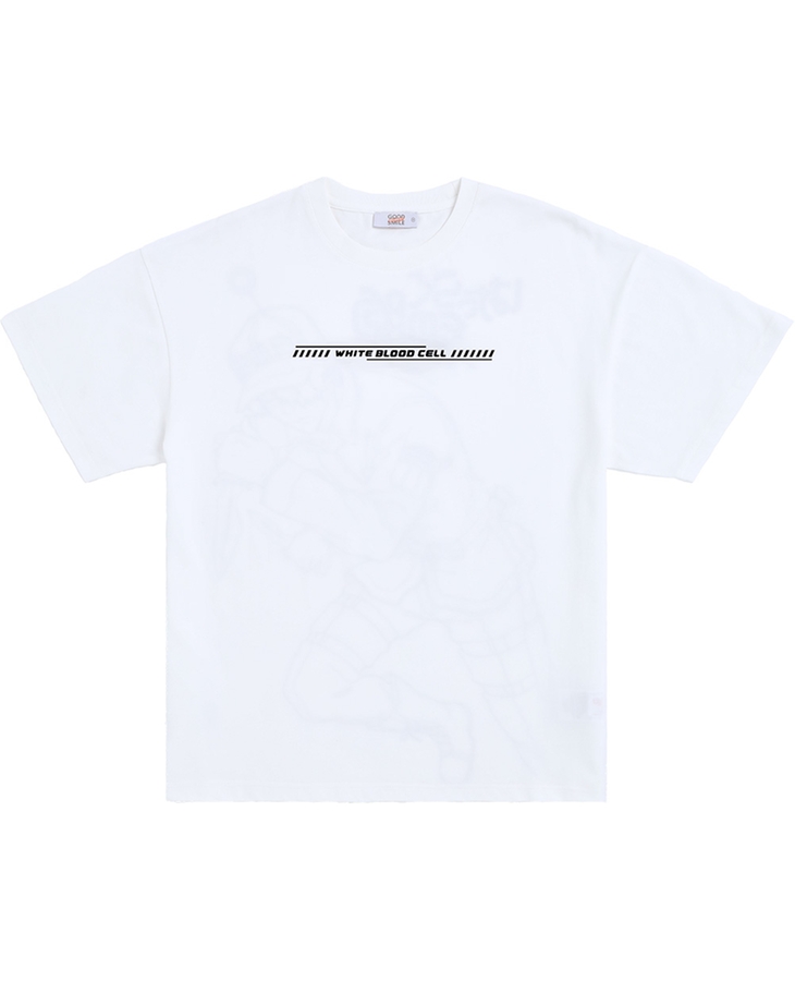 Cells at Work! T-Shirt White Blood Cell／ Msize