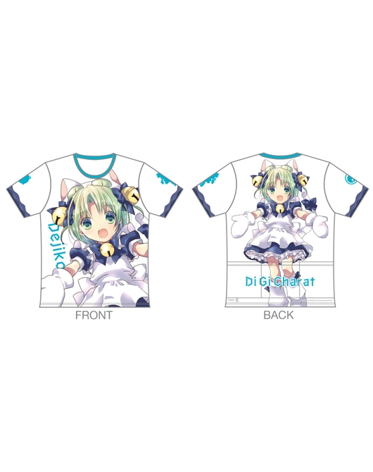 令和のデ・ジ・キャラット ツーリングTシャツ【でじこ Ver.】