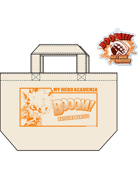 僕のヒーローアカデミア ねんどろいどぷらす トートバッグ 爆豪勝己