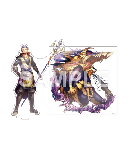 【共襲スタンプ缶バッジ対象商品】メギド72 ヴィータ＆メギド体アクリルセット 祖40 ラウム（カウンター）