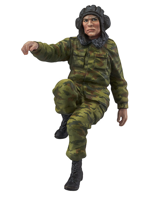 PLAMAX 35-01 ロシア 現用タンククルーセット