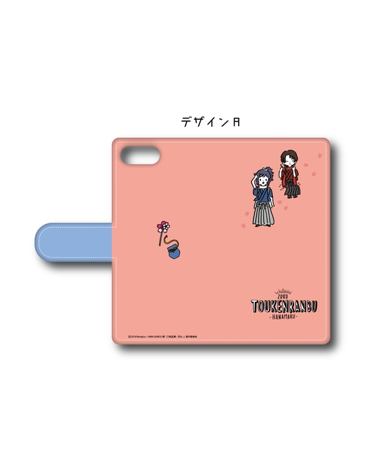 続『刀剣乱舞-花丸-』手帳型スマホケース(マルチM)　A