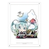 Hatsune Miku GT Project 100th Race Commemorative Art Project Art Omnibus High-Res Acrylic Artwork: Racing Miku 2018 Ver. Art by Kengou Yagumo[Products which include stickers]