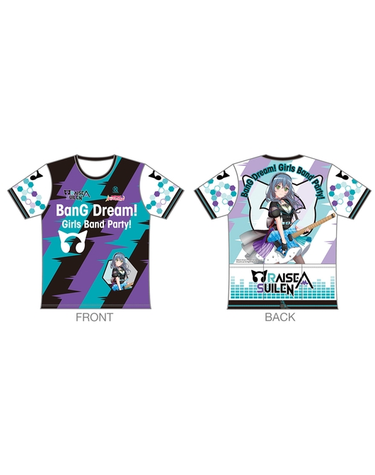 バンドリ！ ガールズバンドパーティ！ツーリングTシャツ【ロックVer.】