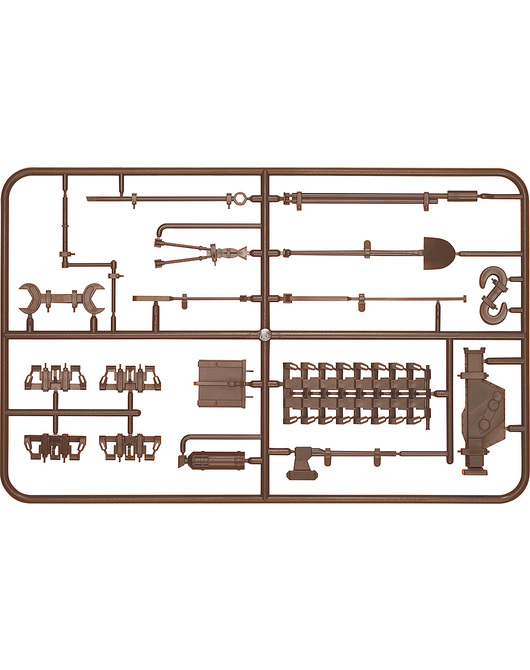 figma Vehicles IV号戦車 車外装備品セット（茶）