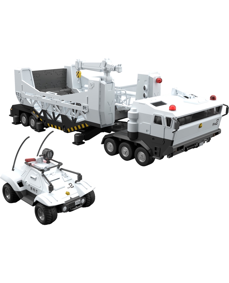 MODEROID Type 98 Special Command Vehicle & Type 99 Special Labor Carrier (Rerelease)