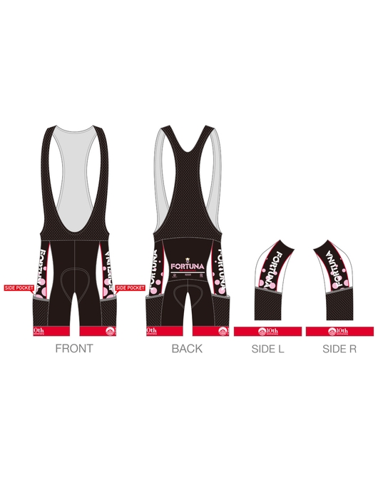 ろんぐらいだぁすとーりーず！ サイクルビブショーツ【10周年プレミアムVer.】