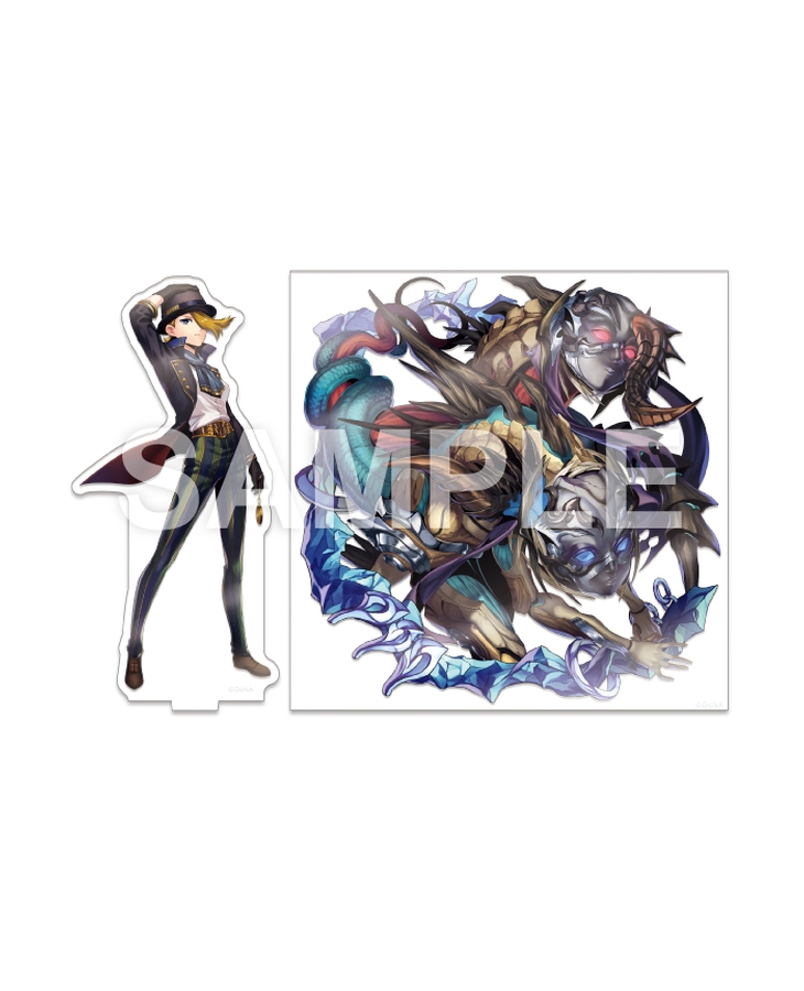 【共襲スタンプ缶バッジ対象商品】メギド72 ヴィータ＆メギド体アクリルセット 真38 アガリアレプト