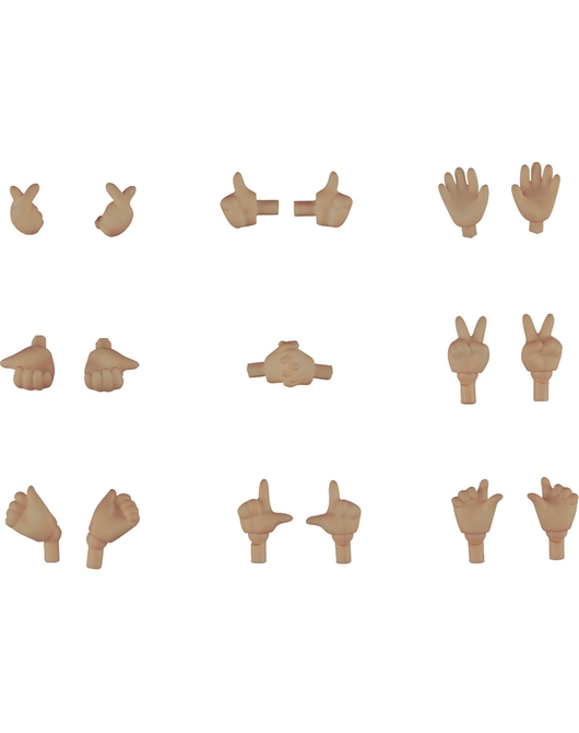 Nendoroid Doll: Hand Parts Set 02 (Cinnamon)