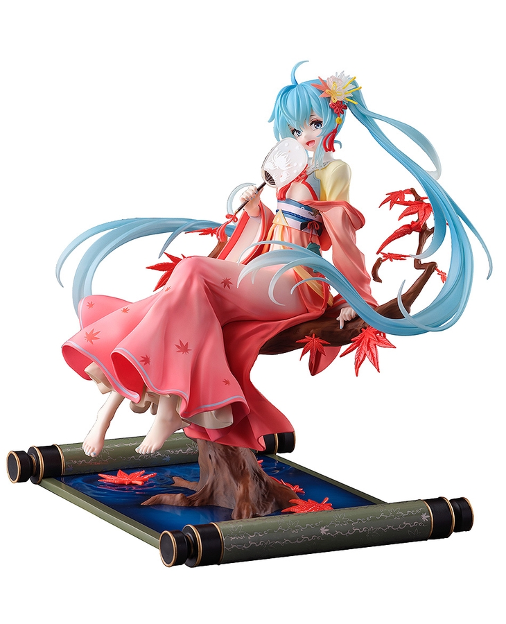 初音未來 月西江 模型