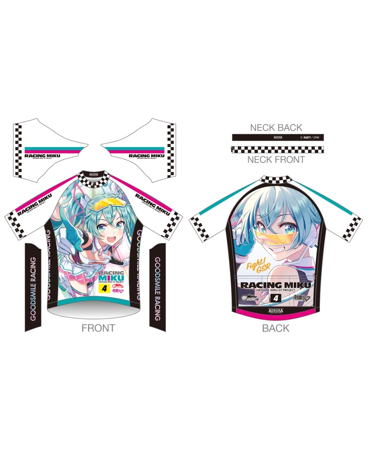 Cycling Jersey Racing Miku 2021 EDGE2 Ver.