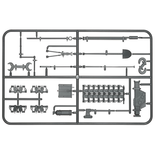 figma Vehicles IV号戦車 車外装備品セット