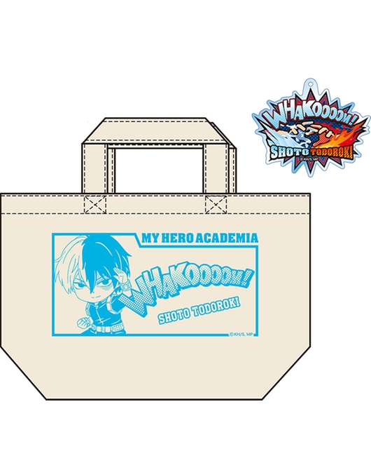 僕のヒーローアカデミア ねんどろいどぷらす トートバッグ 轟焦凍