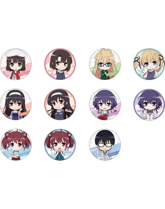 冴えない彼女の育てかた♭ ねんどろいどぷらす トレーディング缶バッジ