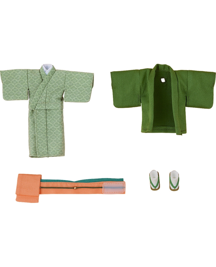 黏土娃 服裝套組 和服: Girl (綠色)